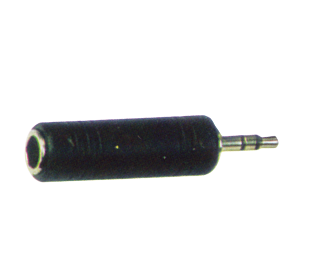 Carson | RP955 | 6.3mm TRS (F) - 3.5mm TRS (M) Adaptor | Black Carson | RP955 | 6.3mm TRS (F) - 3.5mm TRS (M) Adaptor | Black